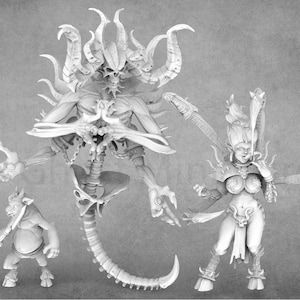 Fantasy Demon Miniatures | Bite The Bullet