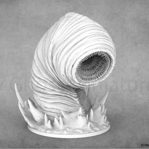 Wastewurm | Giant Sandworm Model | Dragon Trappers Lodge