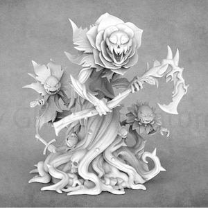 Ravenous Roses | Monstrous Flower Miniatures | Great Grimoire