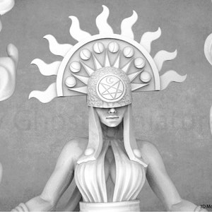 Delphine The Oracle | Oracle Miniature | Soothsayer Fighter | Dragon Trappers Lodge
