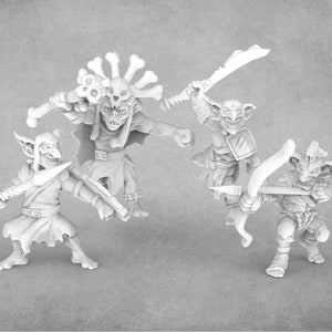 Set of Viscous Goblin Miniatures | D&D Goblins | Epic Miniatures