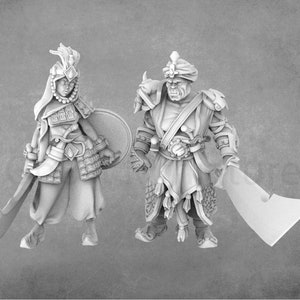 Half-Orc Warrior Slaves | Ebonartis Warriors | Pharsan Satrapies | 3DArtDigital