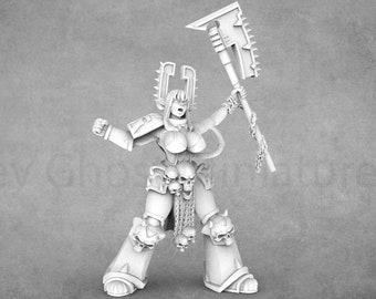 Miniature de science-fiction | Miniature soldat futuriste | IA Studio