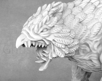 Owlbear Miniature / Monstruos de Dungeons & Dragons / Miniaturas de monstruos
