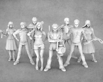 Modern-day Warriors | Pop Culture Miniatures | Alternate Board Game Models | Daigus 3D
