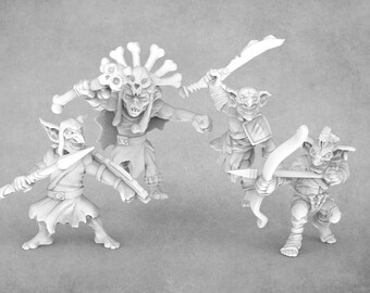 Set of Viscous Goblin Miniatures | D&D Goblins | Epic Miniatures