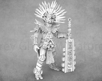 Aztec Warrior Miniatures - Etsy
