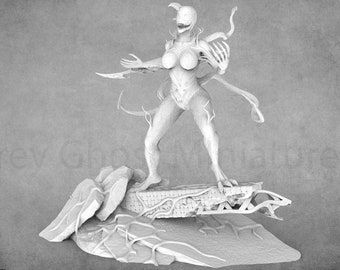 Tania, The Psychiatrist  | A Fantasy Supervillain Inspired Miniatures | Aliance