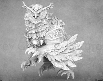 Owlbear Miniatures / White Werewolf Tavern