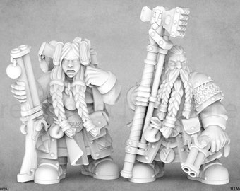 Fantasy Dwarf Miniatures | Highlands Miniatures