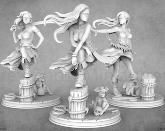 Janoya, The Sexy Fighter | Female Miniatures
