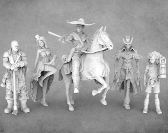 Miniature del selvaggio West / Miniature epiche