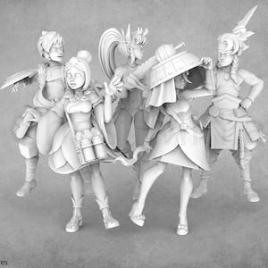 An Anime Series Inspired Miniatures | RN Estudio