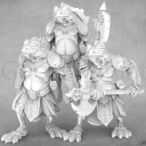 Dnd Frogfolk Miniatures | Legends of Grimm