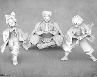 An Anime Series Inspired Miniatures | RN Estudio