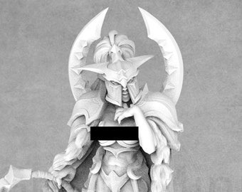 Moira, Adult Night Elf Sentinel Miniature, Bite The Bullet (28mm/35mm)