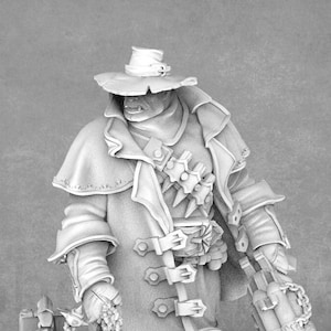 Vampire-hunting Ogre | Ogre Miniature | The Bringers of Quiet | 3DArtDigital