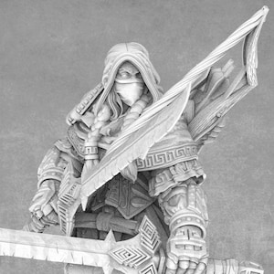 Goslana Shadowslash, Hobgoblin Blademaster | The Tribe of the Fallen Flame | Hobgoblin Miniatures | Daybreak Miniatures