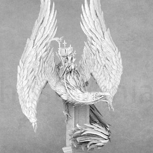 Death - The 4 Horsemen of the Apocalypse  | Dragon Miniature | Lord of the Print