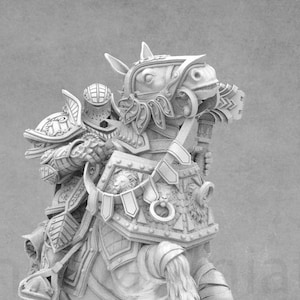 Le Chevalier Florian de l&#39;Ancienne Bataille | Paladin Minis | Paladins of the Silver Lion | Daybreak Miniatures