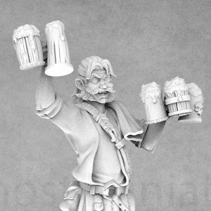 Barkeep Miniature: Wylie, Resin Cast, Tabletop RPG