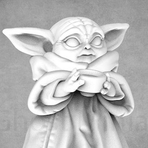 3D Printed Baby Alien Miniature: RN Estudio (28mm/32mm)