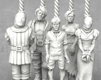 Figurines suspendues miniatures : Grim Dungeon Scatter Terrain