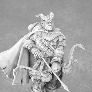 Tiefling Ranger | Tiefling Miniature | Bite The Bullet
