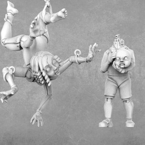 Creepy Doll Miniatures | Steampunk Figure | Horror Miniatures | Creepy Automatons | Great Grimoire