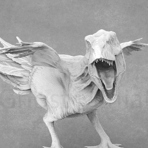 Apex Rex, Fantasy T-Rex Miniature | Dinosaur Miniature | Mini Monster Mayhem