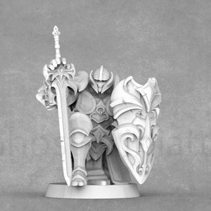 Warforged Fighter Miniature | Warforged Miniature | Fighter Miniature  |  DnD Mini