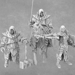 Conjunto incrível de Cavaleiros Vampiros | Os Vampiros de Strachenfeld | Miniaturas do amanhecer
