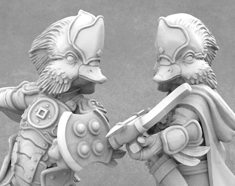 Silver Rush & Winter Rush, YuanYang Guards | Duck Miniatures |  Cobramode