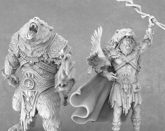 Rafinus Grim Grip, Forest Protector| 32mm Druid | 32mm Shapeshifter | White Werewolf Tavern