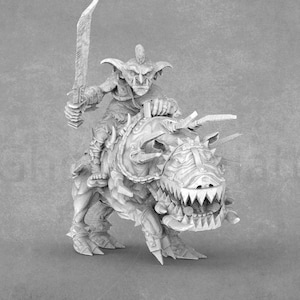 Mounted Goblin & War Pigs | Highly detailed Goblin Miniatures | Mounted Goblins  | Daybreak Miniatures