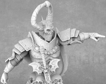 Kharon Rha, Lord of Death Bust | Miniature Bust | Anheron Saga