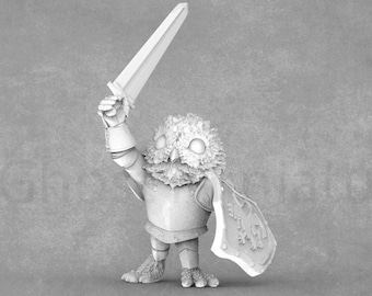 Cute Little Owl Warrior Miniatures  |  Mini Monster Mayhem