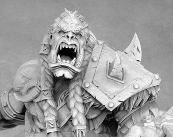 Zweitung Blutnagel: Orc Mercenary Miniature - Daybreak Miniatures (32mm/75mm)