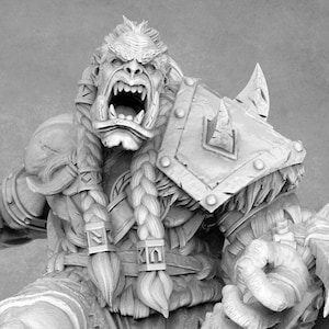 Zweitung Blutnagel: Orc Mercenary Miniature - Daybreak Miniatures (32mm/75mm)