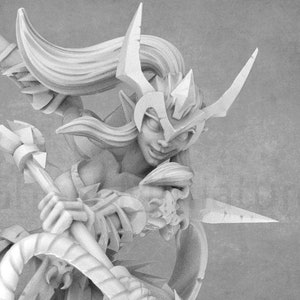 Tarlyn Myath, Dark Elf Painbringer | Dunkle Elfe Miniatur | DrowMiniatur | Gegossen n Spiel