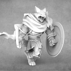 Foxfolk Warrior Miniatures | Bite The Bullet