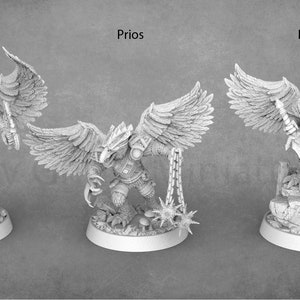 The Skyborn of Aquila Birdfolk / Owlfolk Miniatures 28mm 32mm 54mm 75mm Daybreak Miniatures image 3