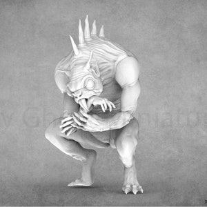 Chupacabras | Monster Miniatures | Dragon Trappers Lodge