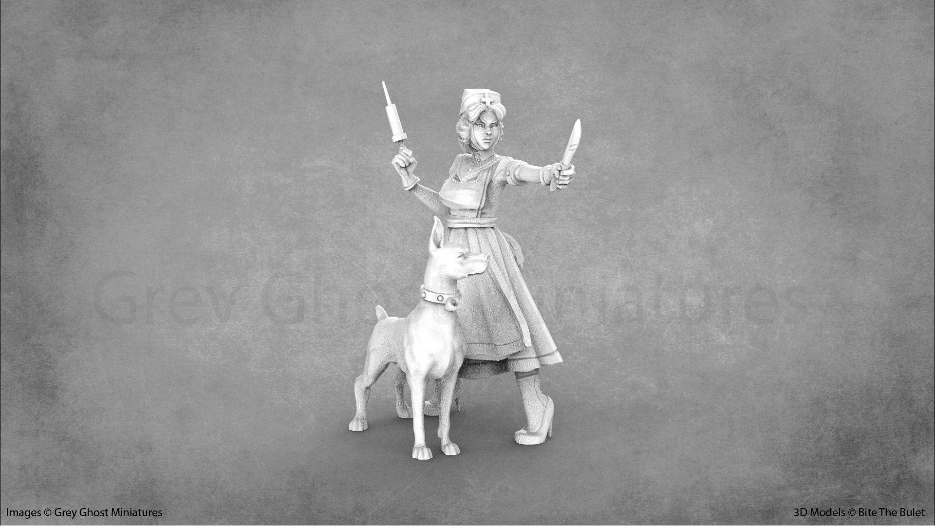 Battle Nurse Miniature