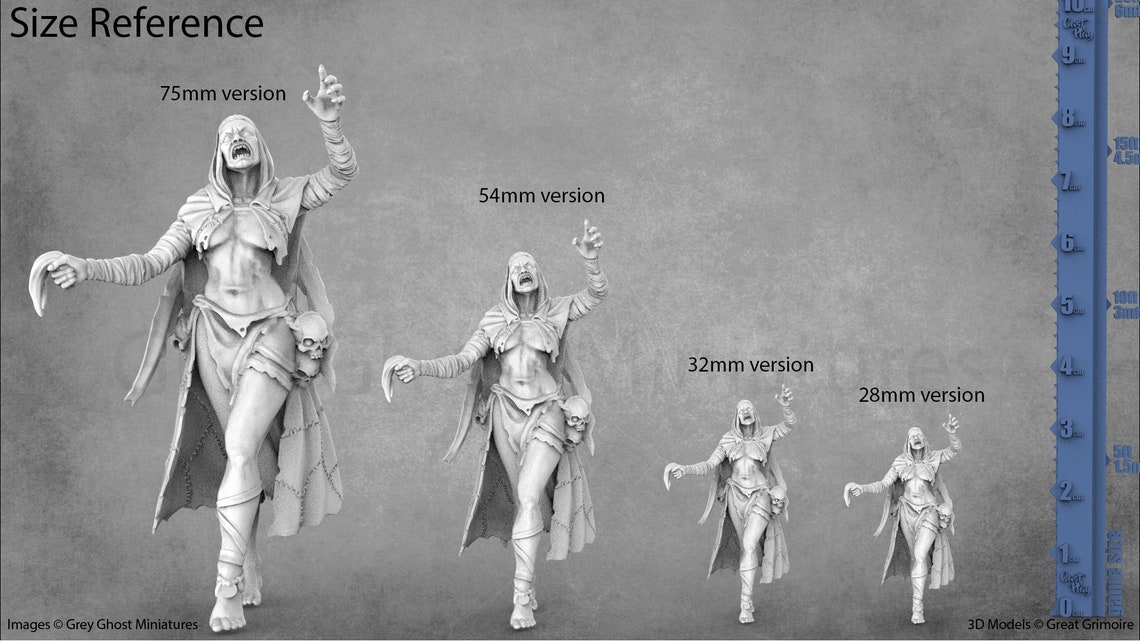 Shtriga Wild Witch of the Woods Witch Diorama 28mm Etsy Hong Kong