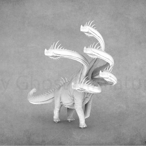 Hydrasaurus / Dinosauro Hydra / Miniature di dinosauri / Dragon Trappers Lodge