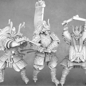 Kami, The Chosen | Japanese Samurai Miniatures | Dragon Trappers Lodge