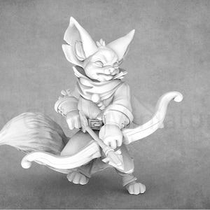 Foxfolk Hunter Miniatures | Bite The Bullet