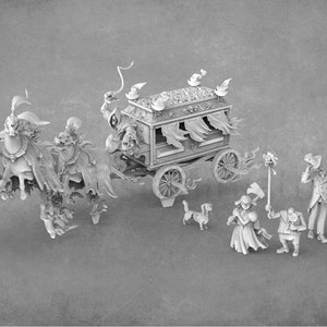 Moorefrost Manor Residents: Ghost Miniatures