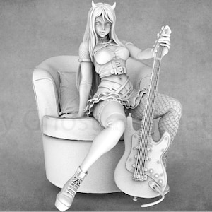 Jamiksha, The Bard | Pinup Miniatures | Ronin Arts Workshop